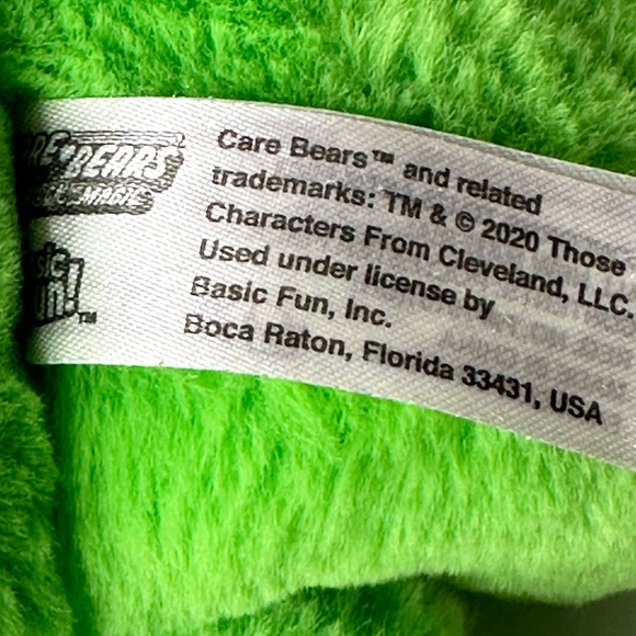Care Bears 14 inch good luck bear lucky clover shamrock St. Patrick’s Day plush - Picture 5 of 5
